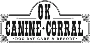 Business logo for OK Canine Corral West